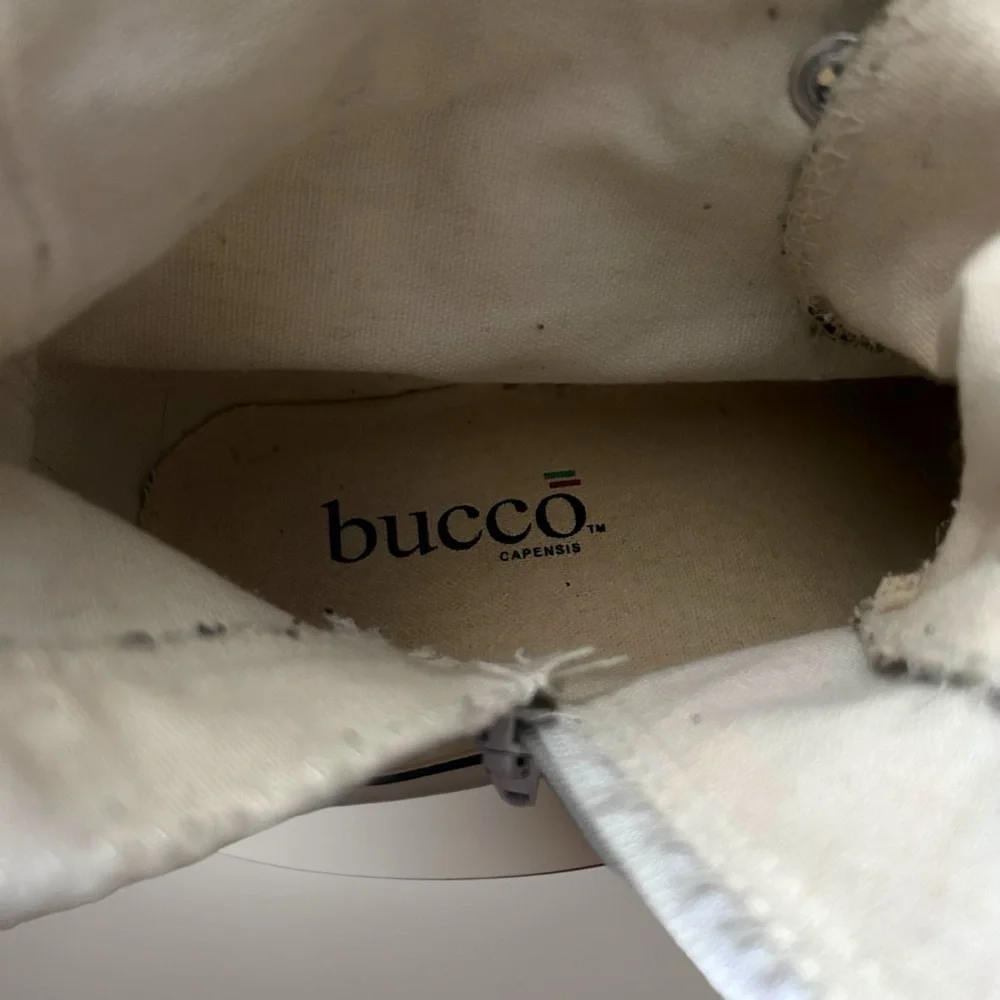 Women’s Bucco 10m High Top Sneakers Camouflage Shoes Studs Canvas Camo Zipper